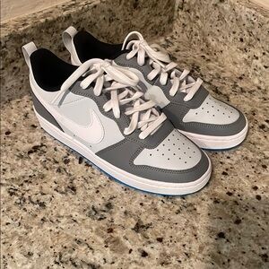 Nike Court Borough Low 2 SE GS Pure Platinum Photo Blue BQ5448-019